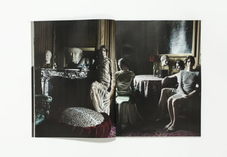 VOGUE ITALIA HAUTE COUTURE - September 2011 Prince and Princess Antonius Zu Furstenberg by Deborah Turbeville