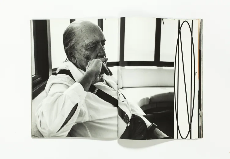 L'uomo Vogue - May/June 2001 Oscar Niemeyer by Michel Comte