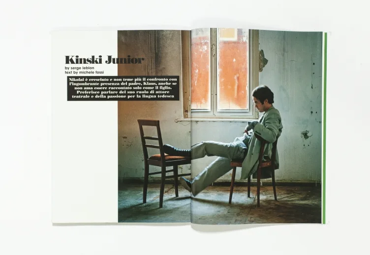 L'UOMO VOGUE - March 2008 Kinski Junior by Serge Leblon