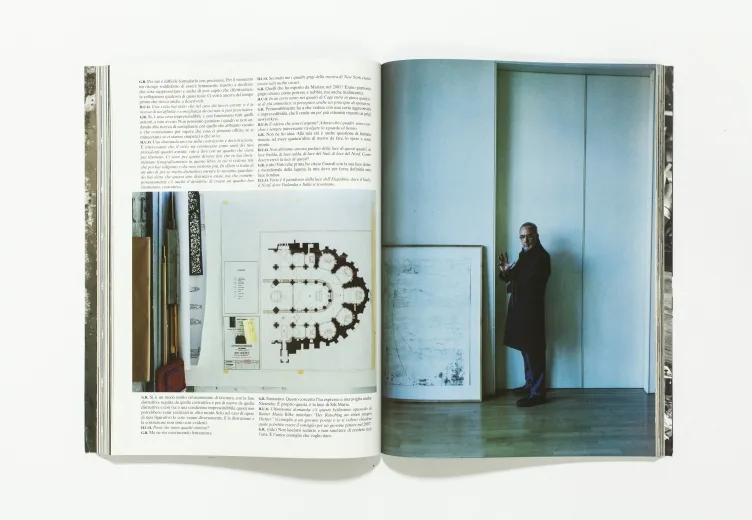 L'UOMO VOGUE - May/June 2007 Gerhard Richter by Michel Comte