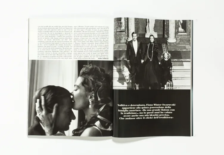 L'UOMO VOGUE - January 2007 Mr and Mrs Karl-Heinz Grasser by Michel Comte