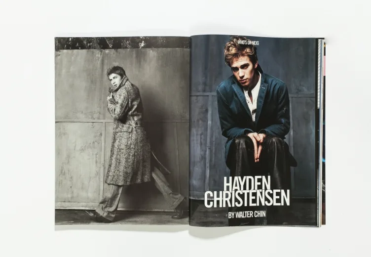 L'UOMO VOGUE - September 2003 Hayden Christensen by Walter Chin