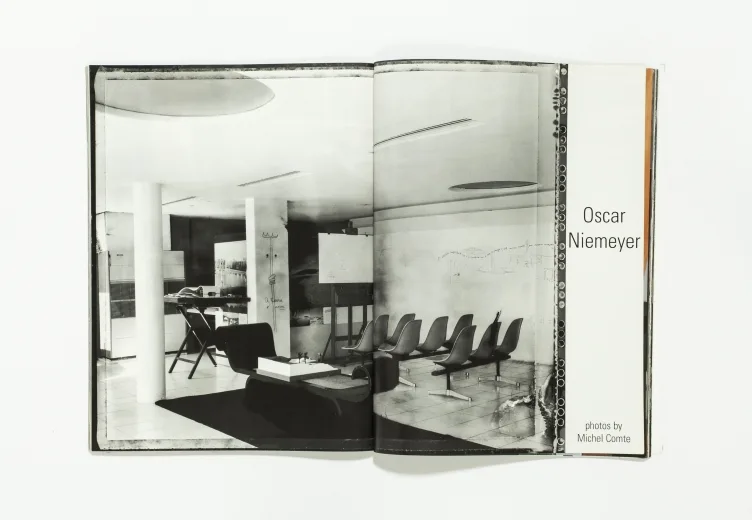 L'uomo Vogue - May/June 2001 Oscar Niemeyer by Michel Comte