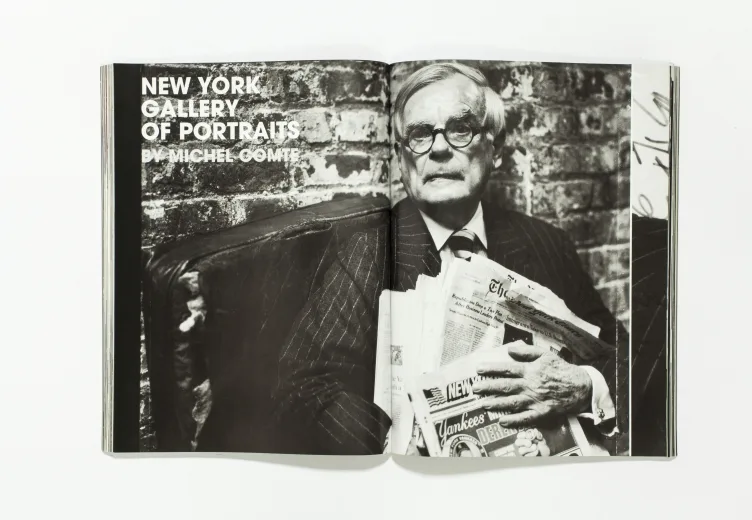 L'UOMO VOGUE - September 2006 New York gallery of portraits by Michel Comte