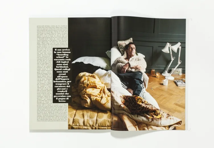 L'UOMO VOGUE - September 2007 Rupert Everett by Michel Comte
