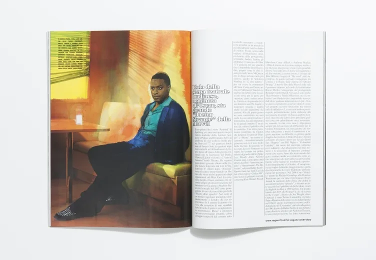 L’Uomo Vogue - February 2016 Chiwetel Ejiofor by Miles Aldridge