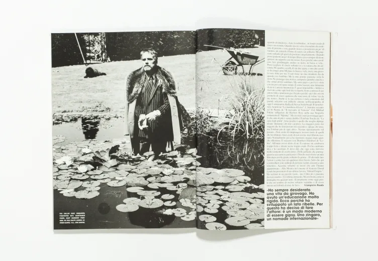 L'UOMO VOGUE - October 2006 jeremy irons by Michel Comte