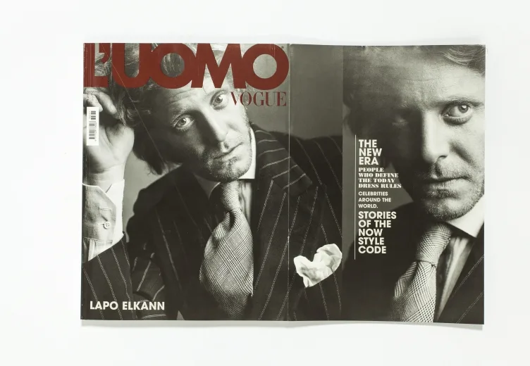 L'UOMO VOGUE - january 2007 Lapo Elkann by Mark Seliger