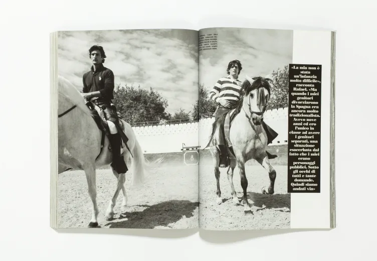 L'UOMO VOGUE - July/August 2007 Rafael y Luis Medina Abascal Palacio de las Duenas by Michael Baumgarten