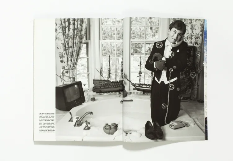 L'UOMO VOGUE - July/August 2007 Lauren and Pierce Bush by Michael Baumgarten