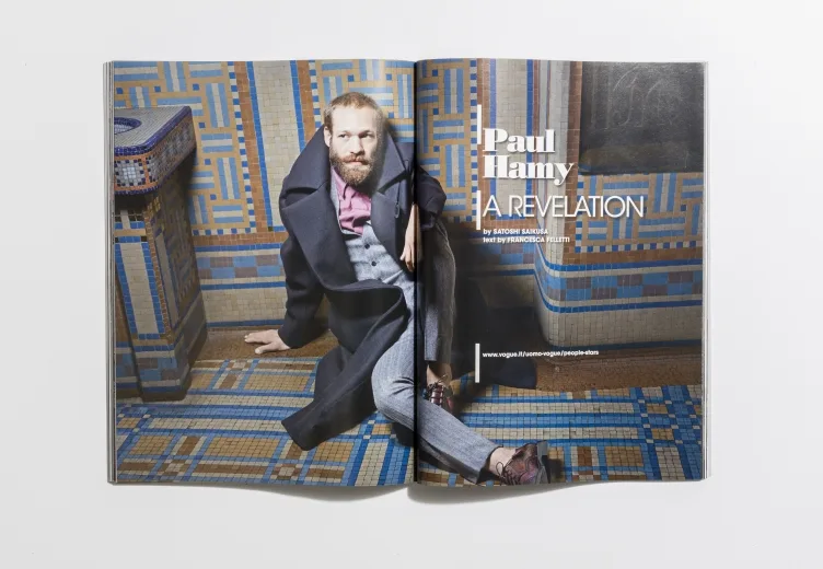 L'UOMO VOGUE - November 2014 Paul Hamy by Satoshi Saikusa