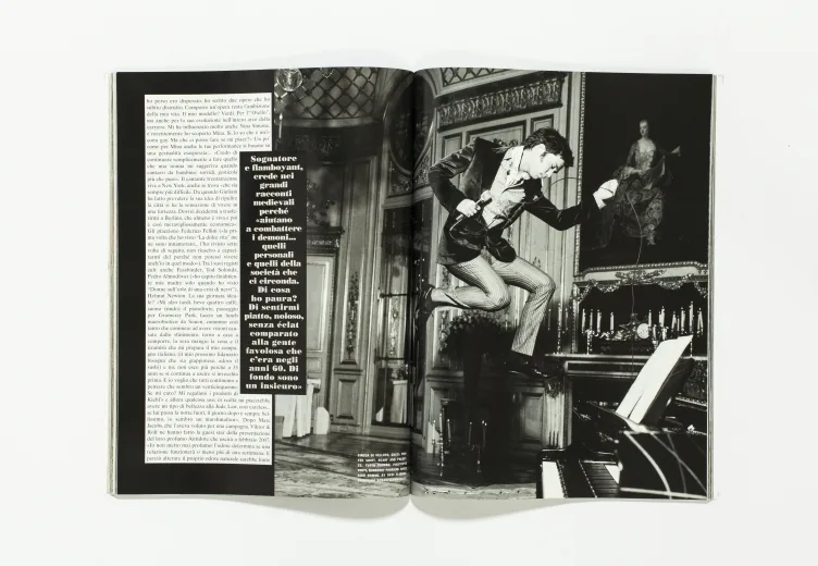 L'UOMO VOGUE - December 2006 Rufus Wainwright by Michel Comte