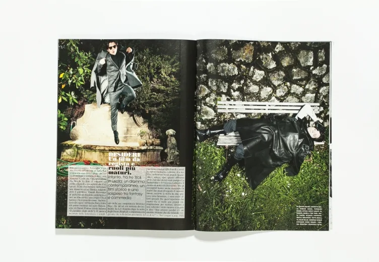 L'UOMO VOGUE - July/August 2012 Raphael Personnaz by Dylan Don
