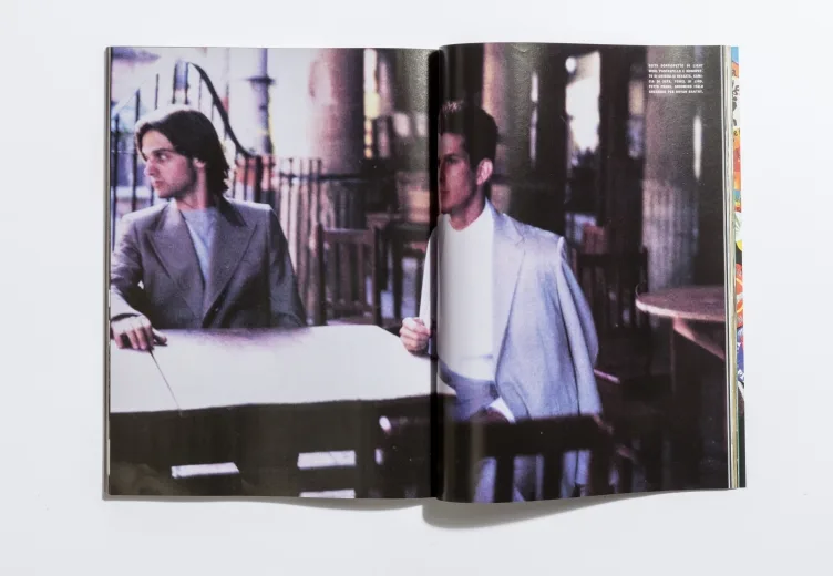 L'UOMO VOGUE - March 2001 No retro makeover by Deborah Turbeville