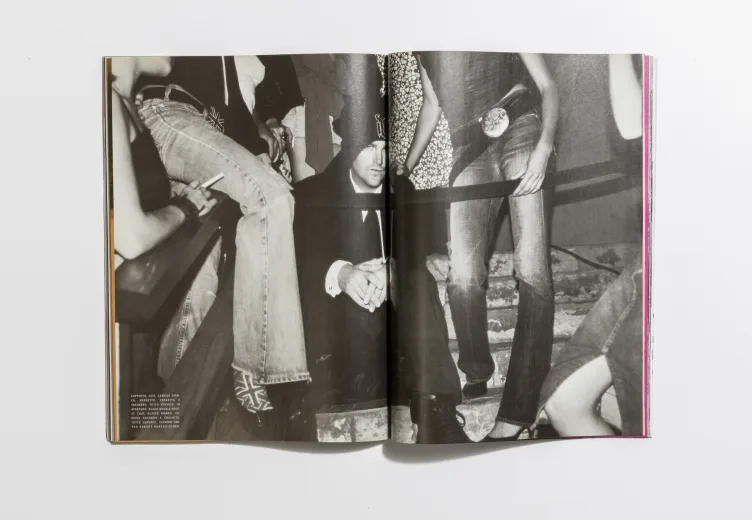 L'UOMO VOGUE - December 2002 by Michel Comte