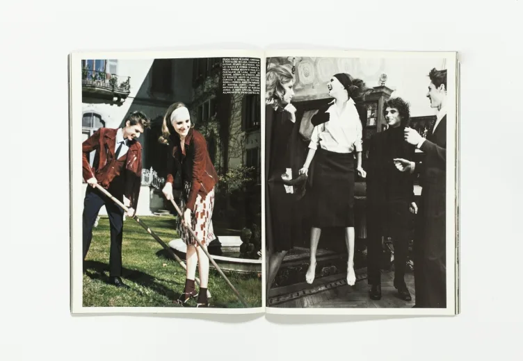 L'uomo Vogue - April 2000 A day-time composé by Manuela Pavesi