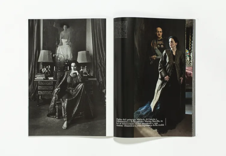VOGUE ITALIA - July 2010 Olga di Grecia di Savoia-Aosta by Deborah Turbeville