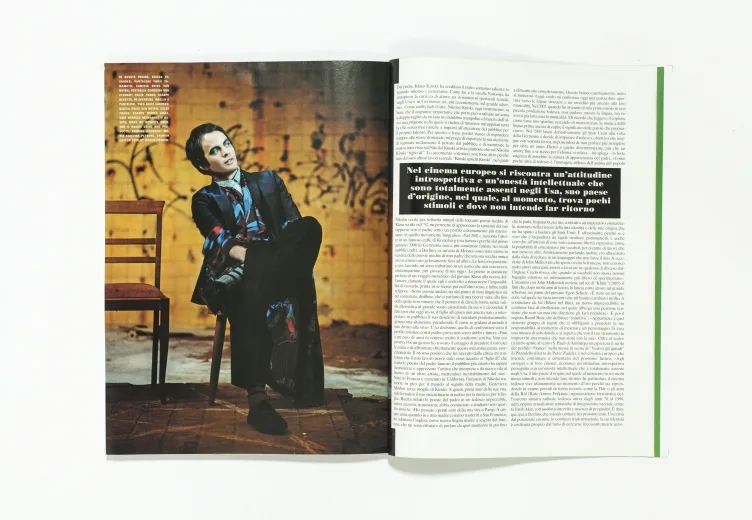 L'UOMO VOGUE - March 2008 Kinski Junior by Serge Leblon