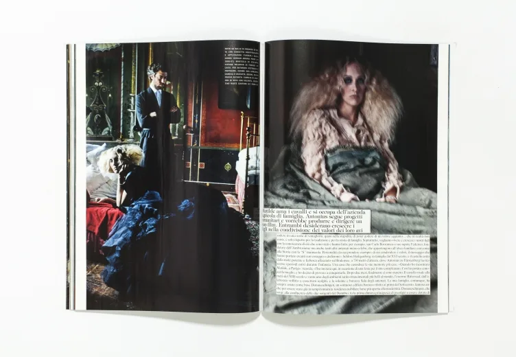 VOGUE ITALIA - HAUTE COUTURE September 2011 by Deborah Turbeville