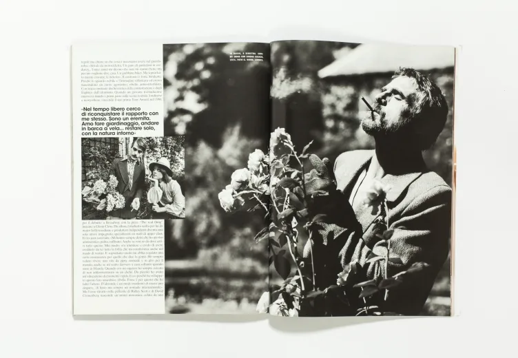 L'UOMO VOGUE - October 2006 jeremy irons by Michel Comte