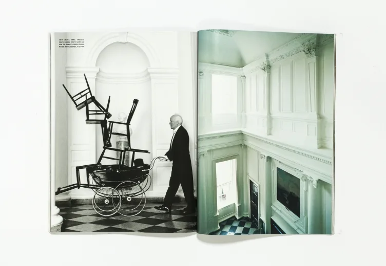 L'UOMO VOGUE - February 2007 Desmond Guinness by Connie Filippello
