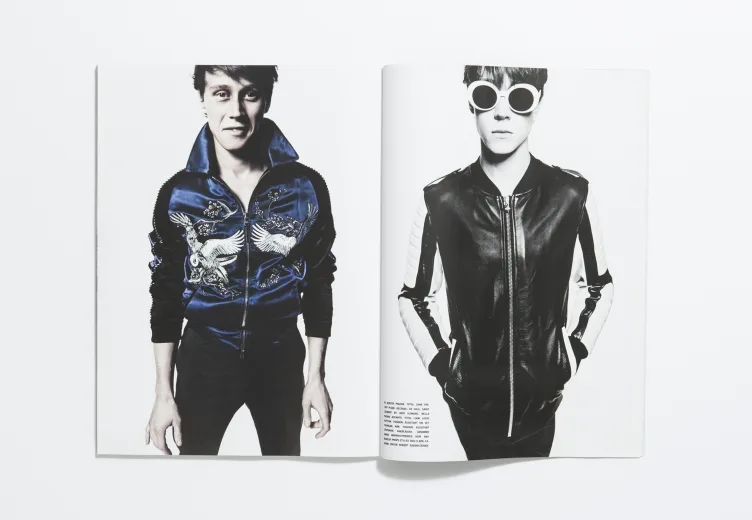 L’Uomo Vogue - February 2016 George MacKay by Tom Munro
