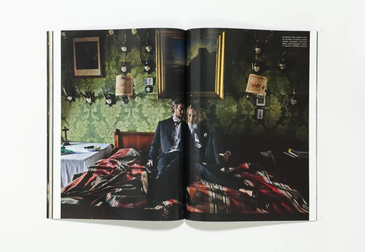 VOGUE ITALIA - HAUTE COUTURE September 2011 by Deborah Turbeville