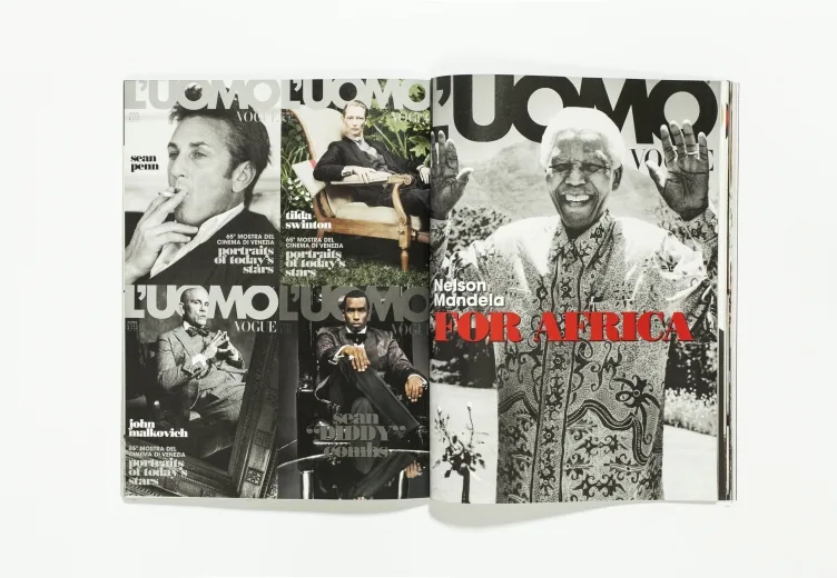 L'UOMO VOGUE - November 2011 A collection of 5 years of covers