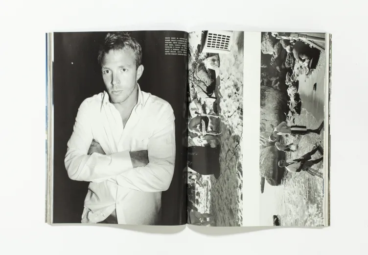 L'uomo Vogue - february 2002 Guy Ritchie by Michel Comte