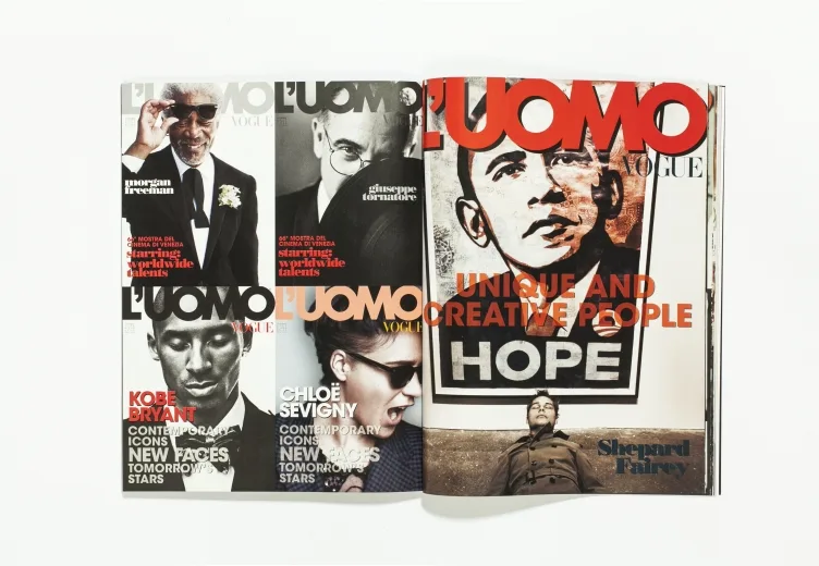 L'UOMO VOGUE - November 2011 A collection of 5 years of covers