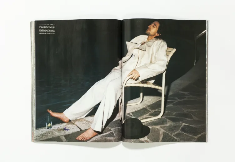 L'UOMO VOGUE - October 2002 Adrien Brody by Michel Comte