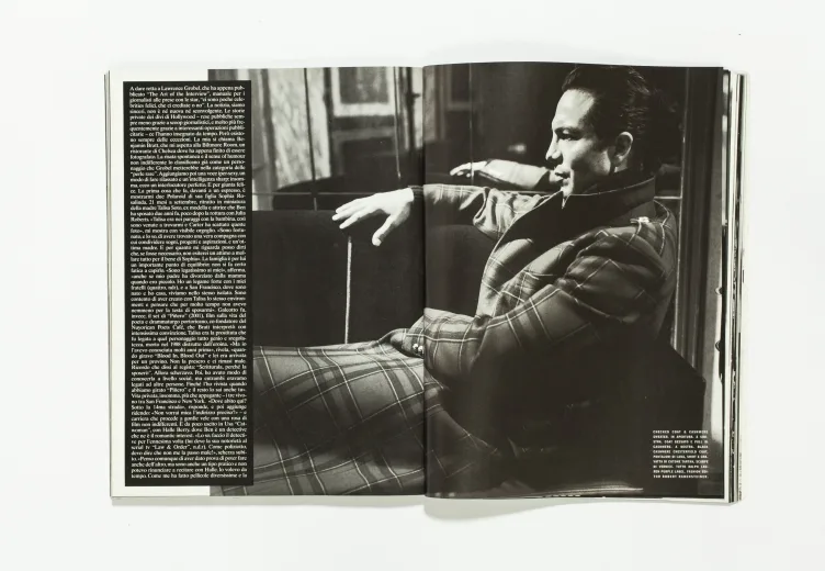 L'UOMO VOGUE - September 2004 Benjamin Bratt by Carter Smith