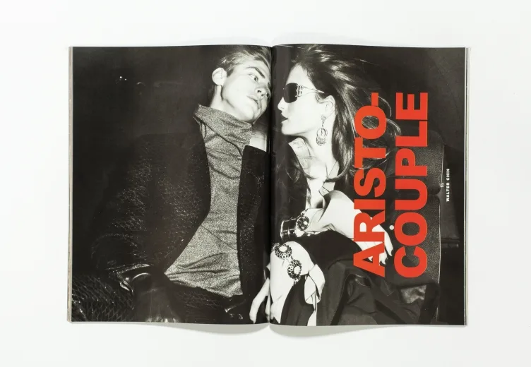 L'UOMO VOGUE - December 2005 Aristo-couple by Walter Chin