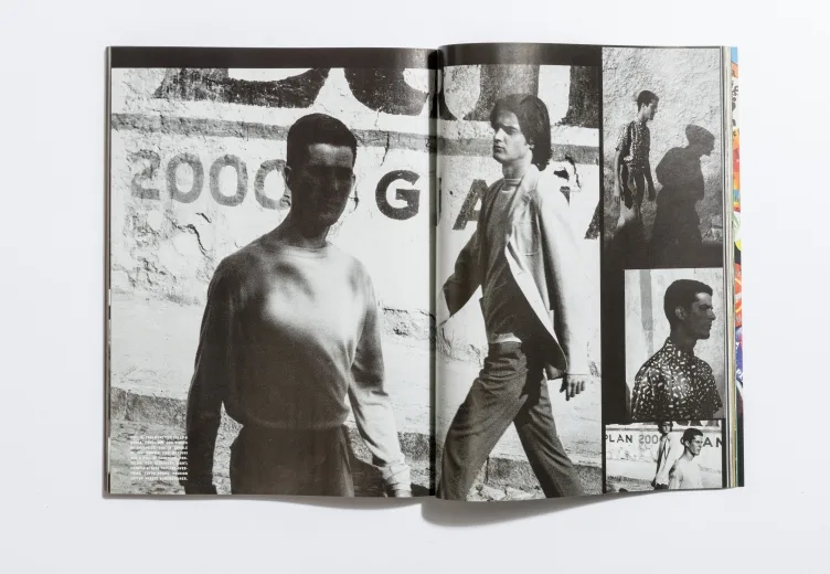 L'UOMO VOGUE - March 2001 No retro makeover by Deborah Turbeville
