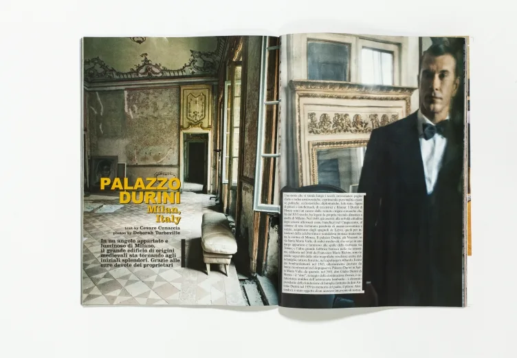VOGUE CASA - April 2013 Palazzo Durini by Deborah Turbeville