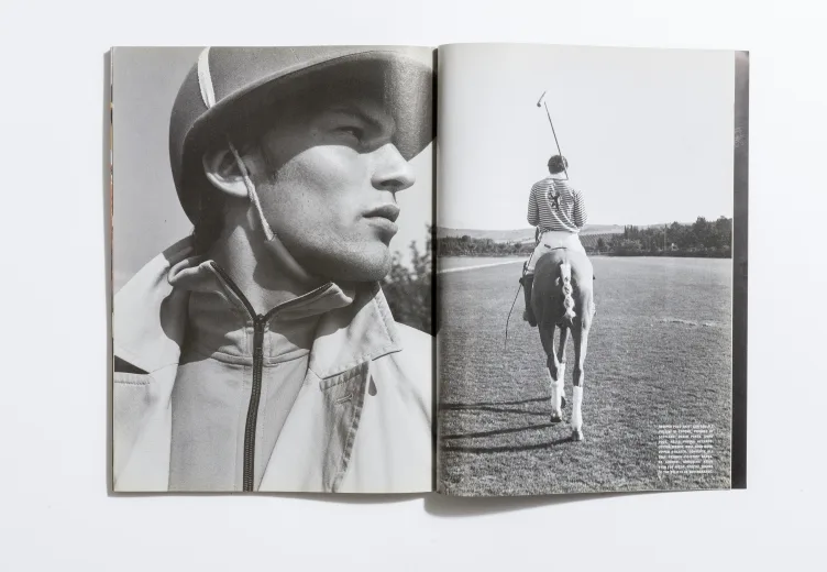 L'UOMO VOGUE - April 2003 by Carter Smith