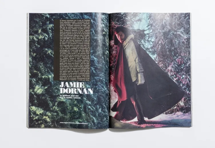 L'Uomo Vogue - October 2016 Jamie Dornan by Norman Jean Roy