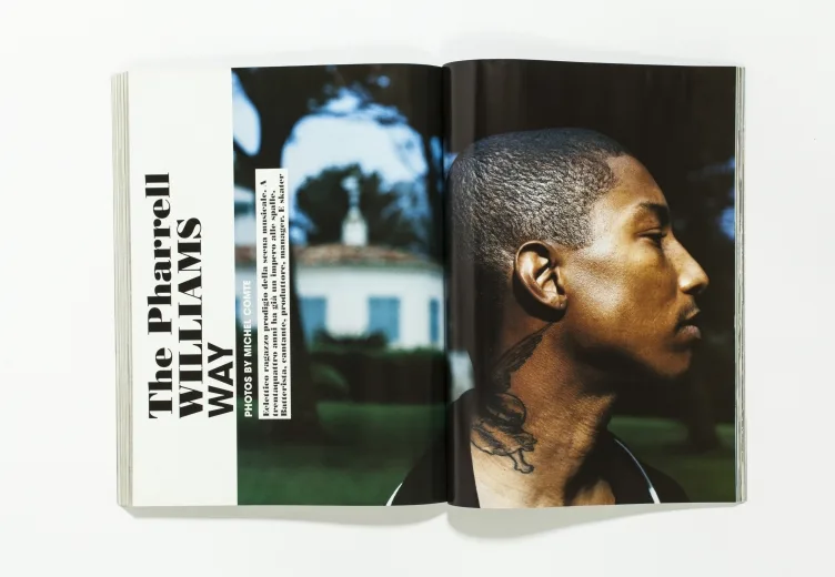 L'UOMO VOGUE - July/August 2007 Pharrel Williams by Michel Comte