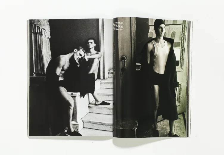 L'UOMO VOGUE - July/August 2006 The magnificent mirage by Deborah Turbeville