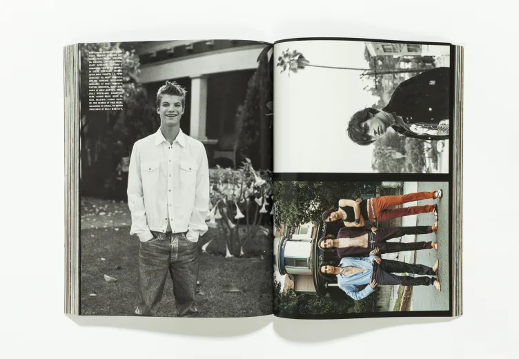L'uomo Vogue - April 2004 People at Silver Lake by Paul Jasmin