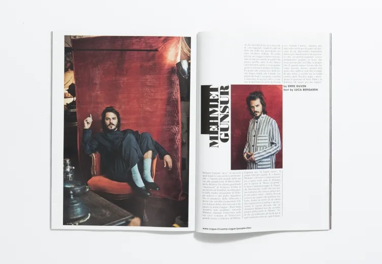 L’Uomo Vogue - February 2016 Mehmet Gunsur by Emre Guven
