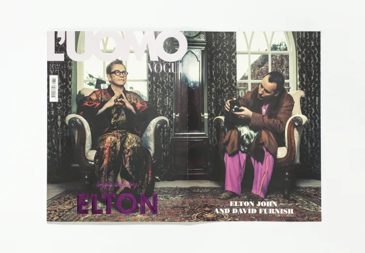 L'UOMO VOGUE - March 2007 Elton Jhon by Steven Klein