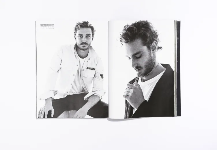 L'UOMO VOGUE - January 2017 Pierre Casiraghi by Tom Munro