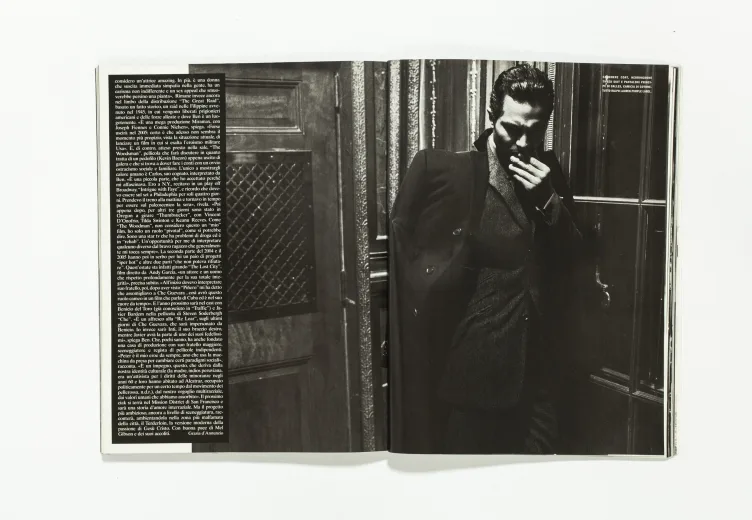 L'UOMO VOGUE - September 2004 Benjamin Bratt by Carter Smith