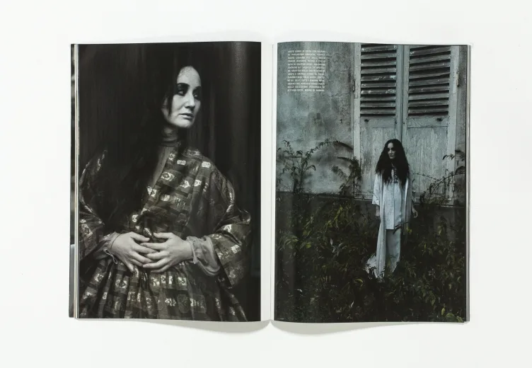 VOGUE ITALIA - HAUTE COUTURE March 2012 Haruki Klossowska by Deborah Turbeville