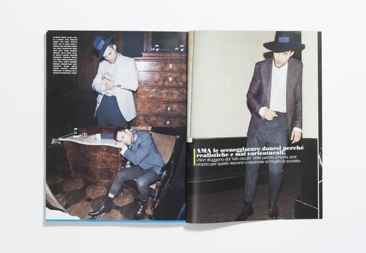 L’Uomo Vogue - January 2015 Ed Skrein by Cameron Mccool