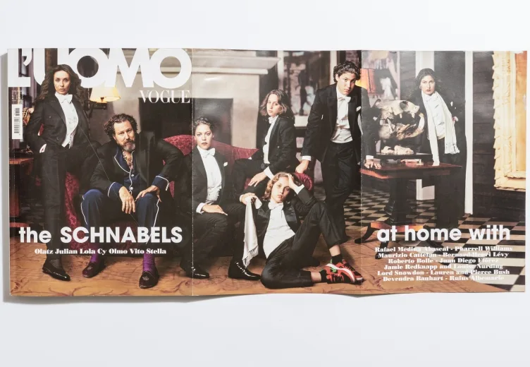 L'UOMO VOGUE - July/August 2007 Julian Schnabel by Mark Seliger