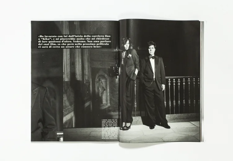 L'UOMO VOGUE - February 2008 Pedro and Bibi by Francesco Carrozzini