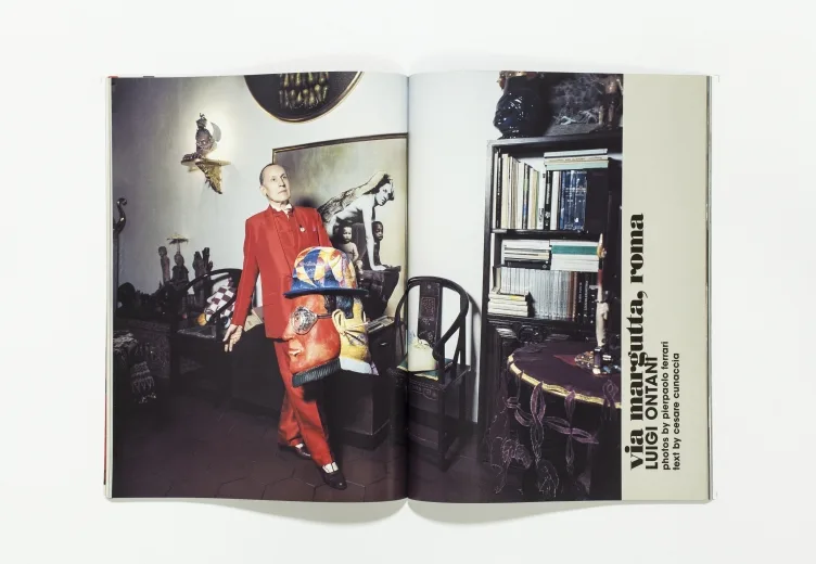 L'UOMO VOGUE - November 2009 Luigi Ontani by Pierpaolo Ferrari