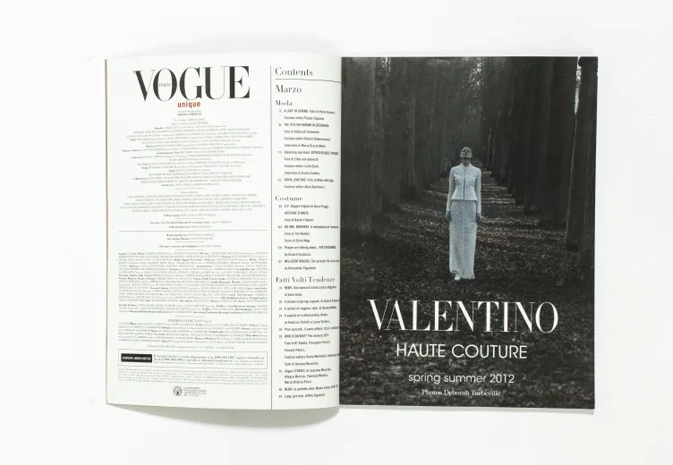 VOGUE ITALIA - HAUTE COUTURE March 2012 Spring/Summer 2012 by Deborah Turbeville